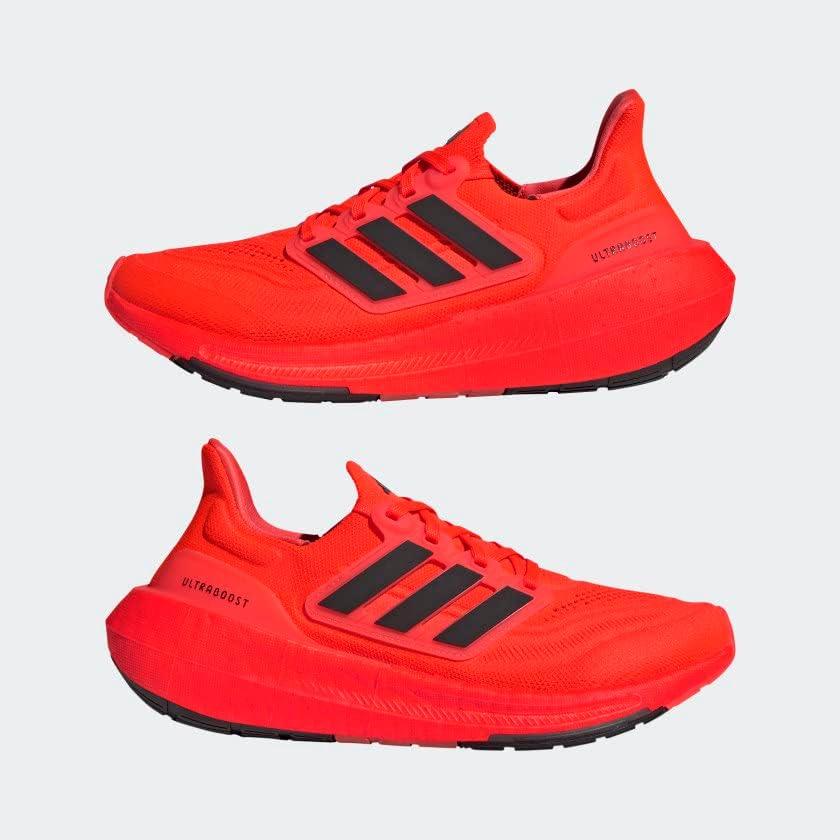 imageadidas Womens Ultraboost Light Running Shoes SneakerSolar RedCore BlackNight Metallic