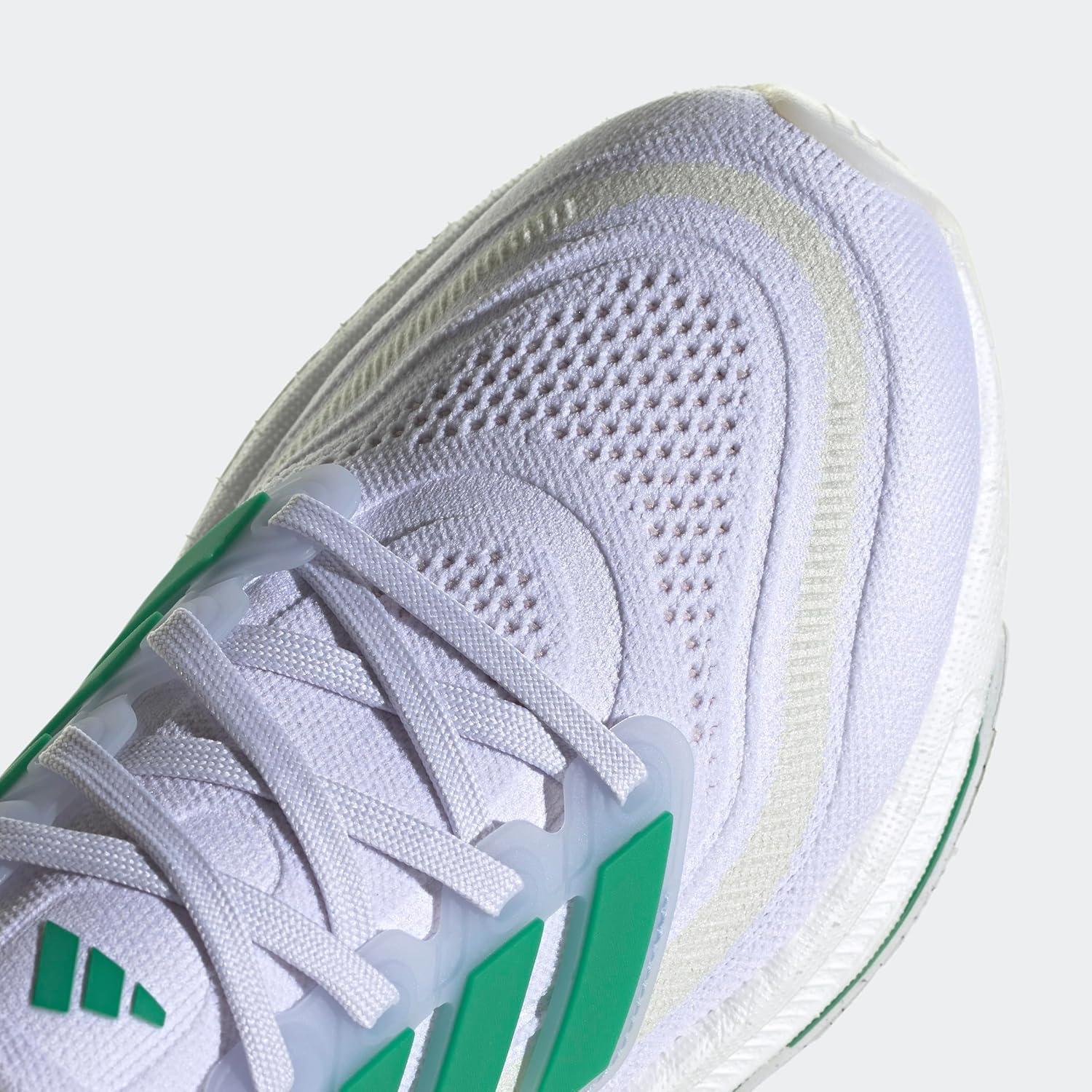 imageadidas Womens Ultraboost Light Running Shoes SneakerWhite TintCourt GreenBlue Dawn