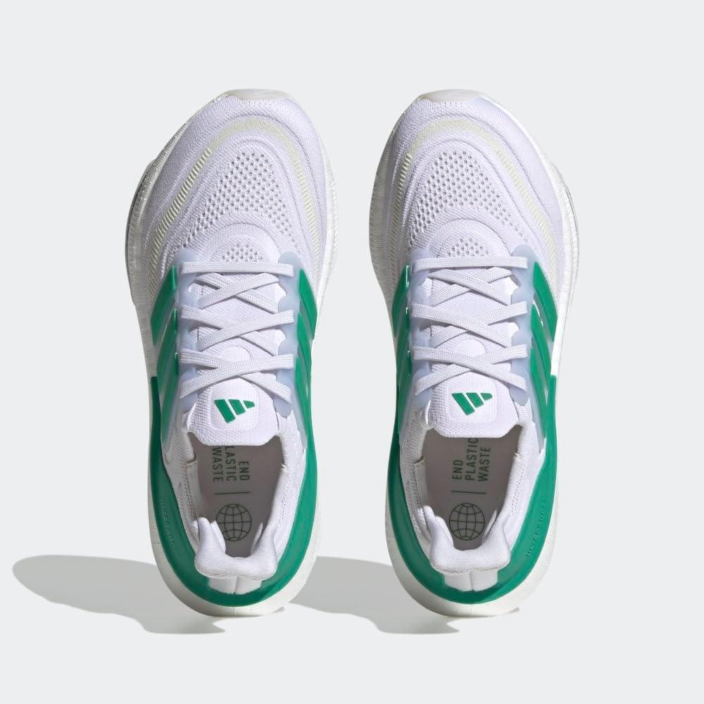 imageadidas Womens Ultraboost Light Running Shoes SneakerWhite TintCourt GreenBlue Dawn