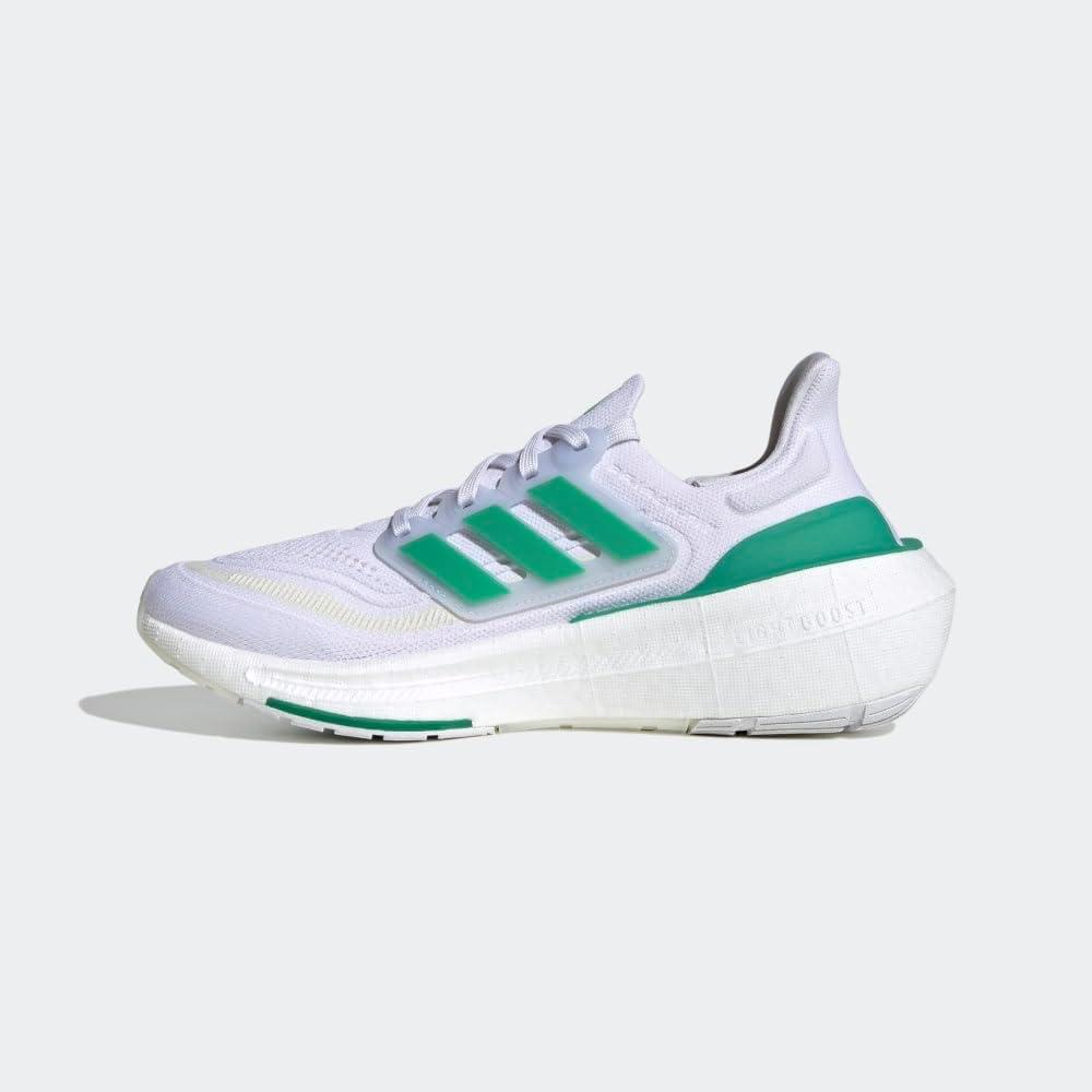 imageadidas Womens Ultraboost Light Running Shoes SneakerWhite TintCourt GreenBlue Dawn