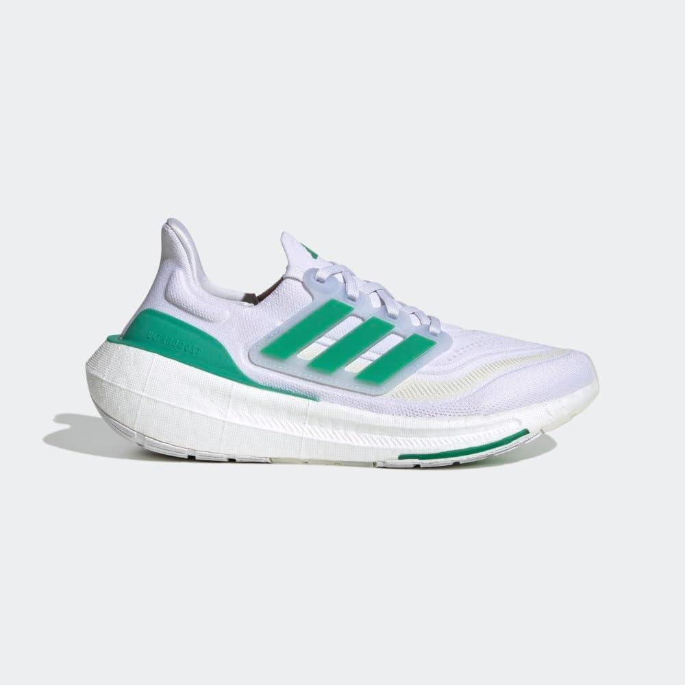 imageadidas Womens Ultraboost Light Running Shoes SneakerWhite TintCourt GreenBlue Dawn