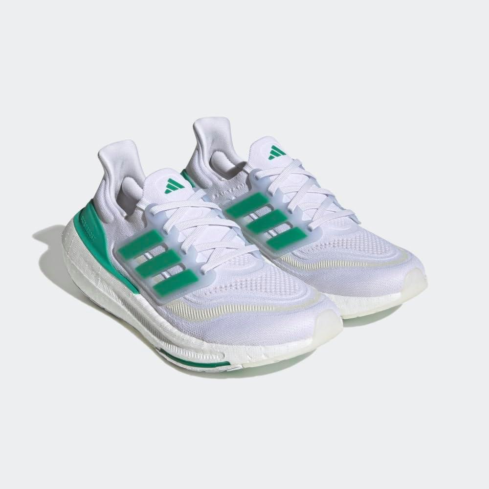 imageadidas Womens Ultraboost Light Running Shoes SneakerWhite TintCourt GreenBlue Dawn