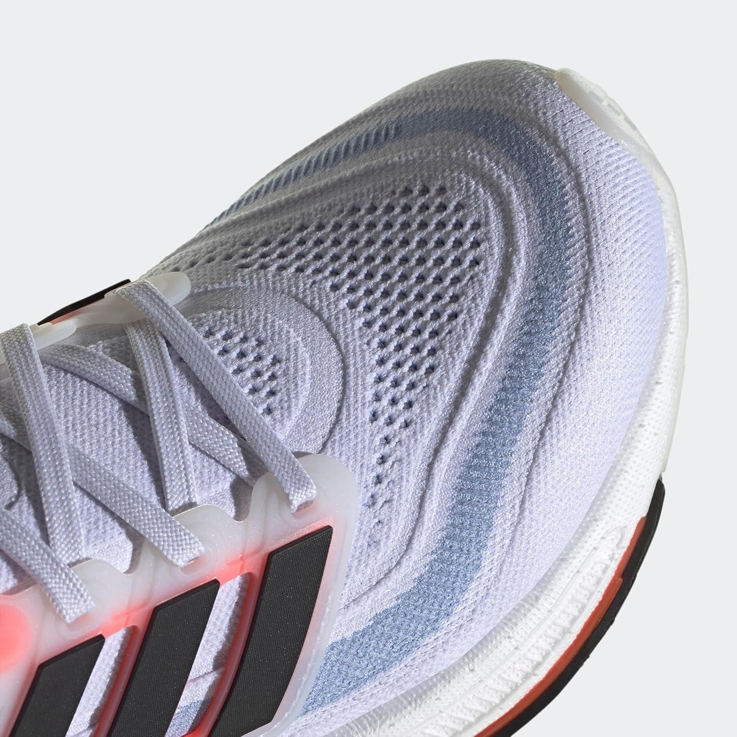 imageadidas Womens Ultraboost Light Running Shoes SneakerWhiteBlackSolar Red