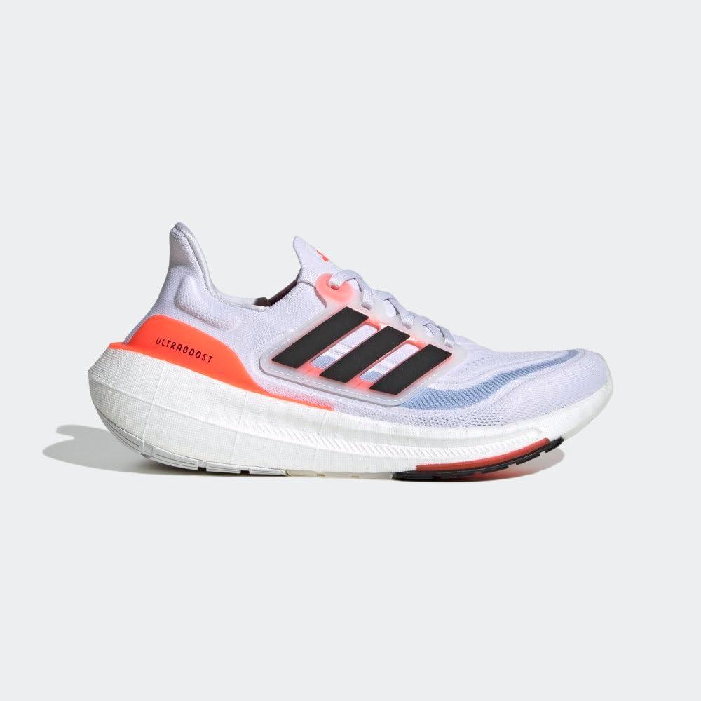 imageadidas Womens Ultraboost Light Running Shoes SneakerWhiteBlackSolar Red