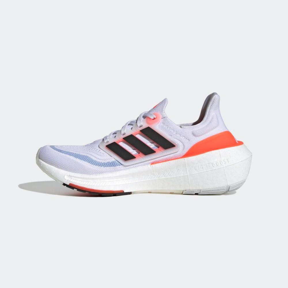 imageadidas Womens Ultraboost Light Running Shoes SneakerWhiteBlackSolar Red