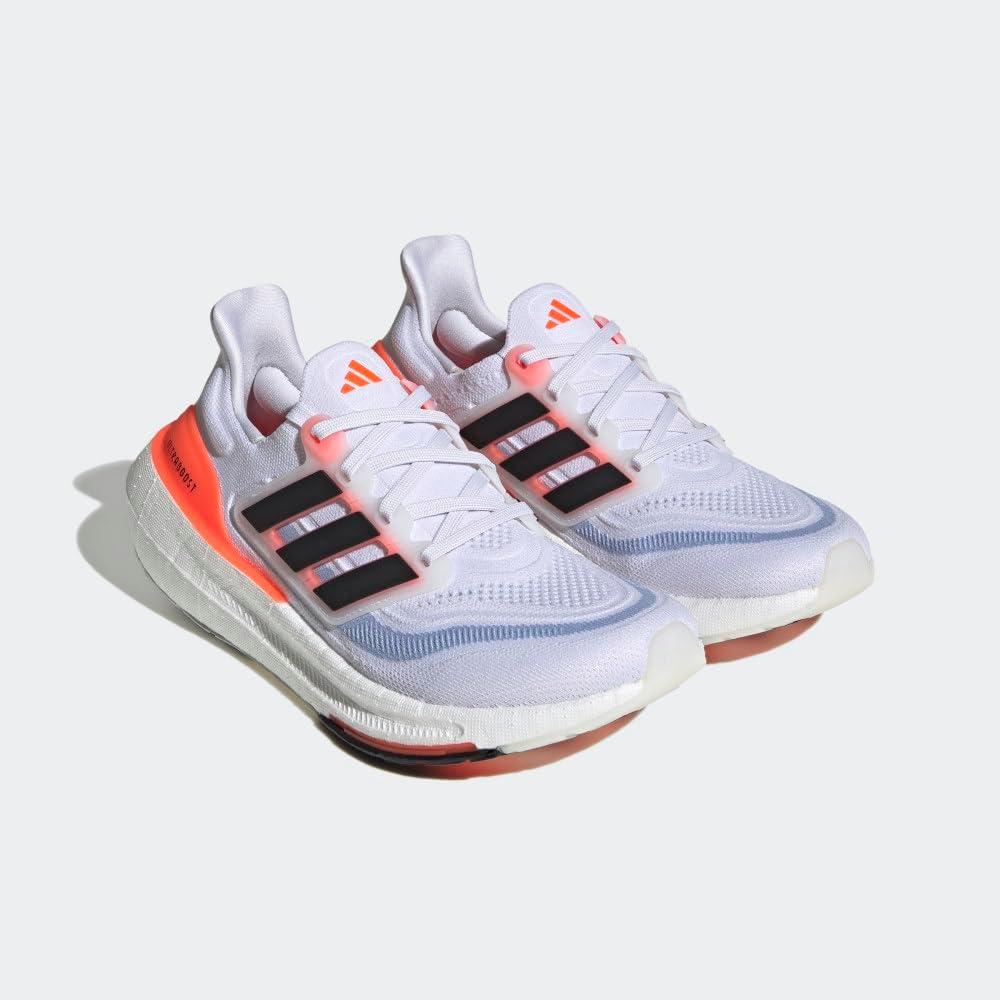 imageadidas Womens Ultraboost Light Running Shoes SneakerWhiteBlackSolar Red