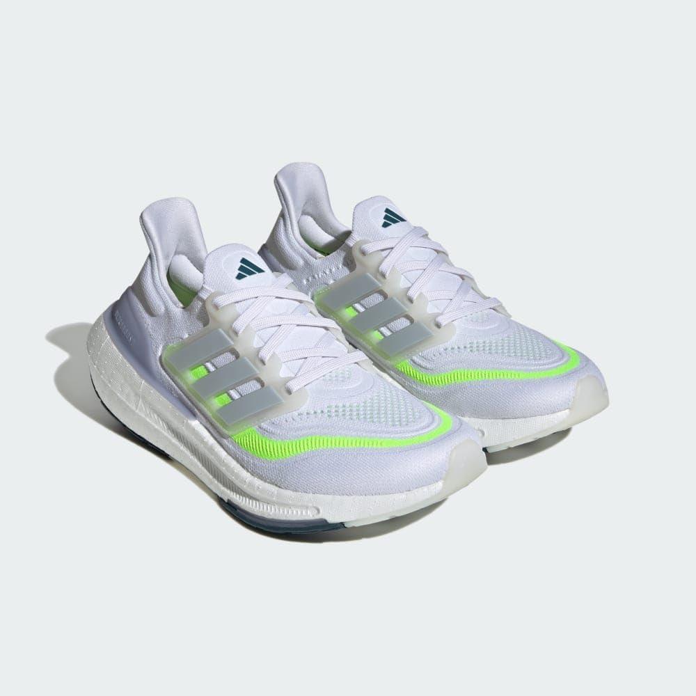 imageadidas Womens Ultraboost Light Running Shoes SneakerWhiteWonder BlueLucid Lemon