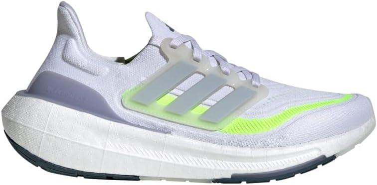 imageadidas Womens Ultraboost Light Running Shoes SneakerWhiteWonder BlueLucid Lemon