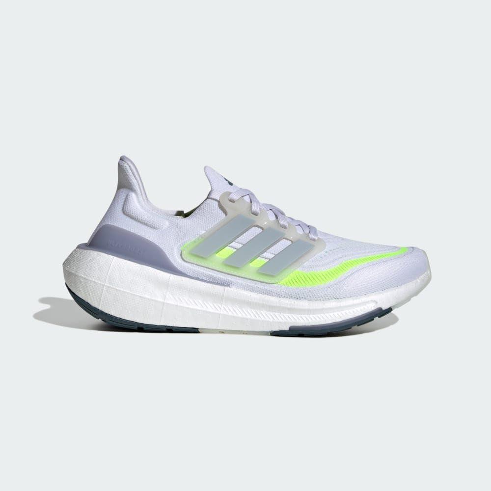 imageadidas Womens Ultraboost Light Running Shoes SneakerWhiteWonder BlueLucid Lemon