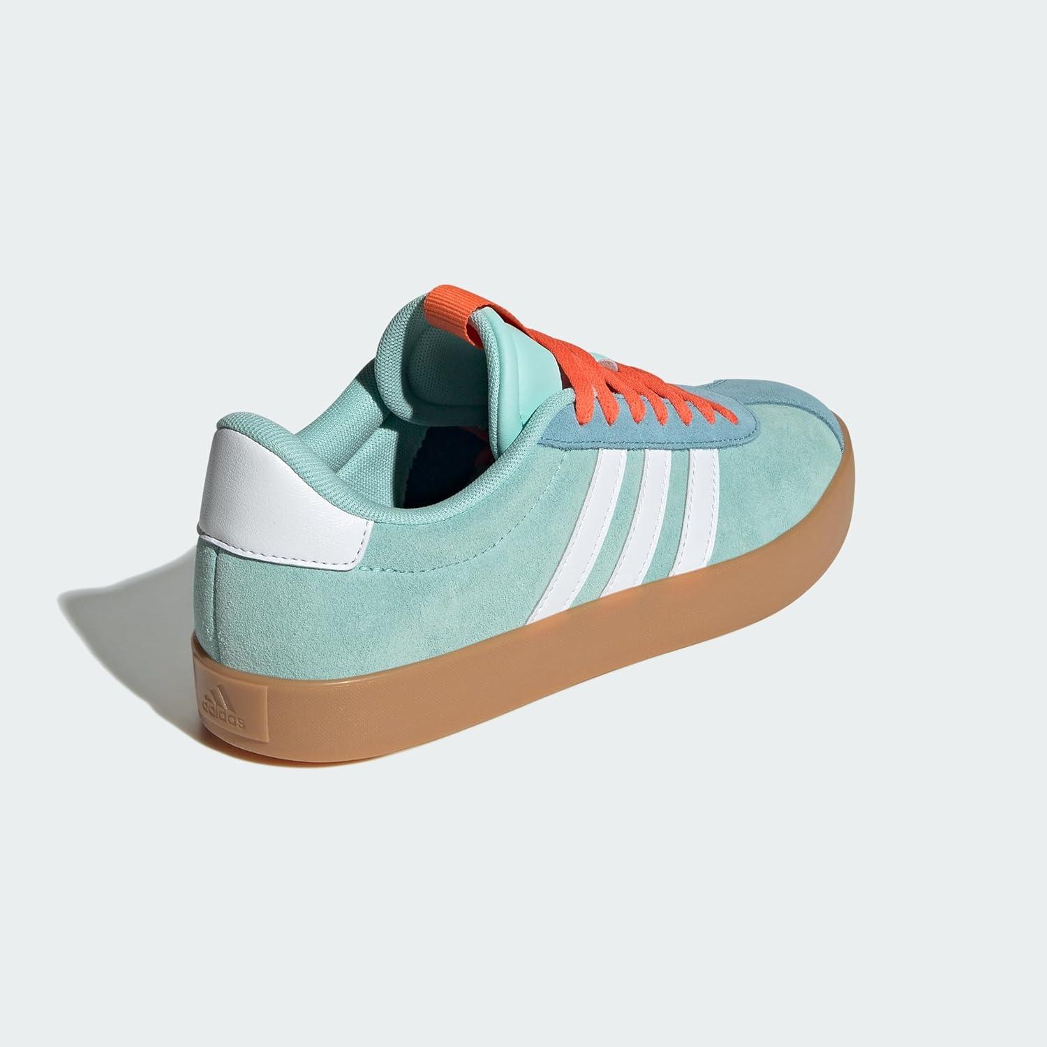 imageadidas Womens VL Court 30 SneakerAqua Cloud White Preloved Blue