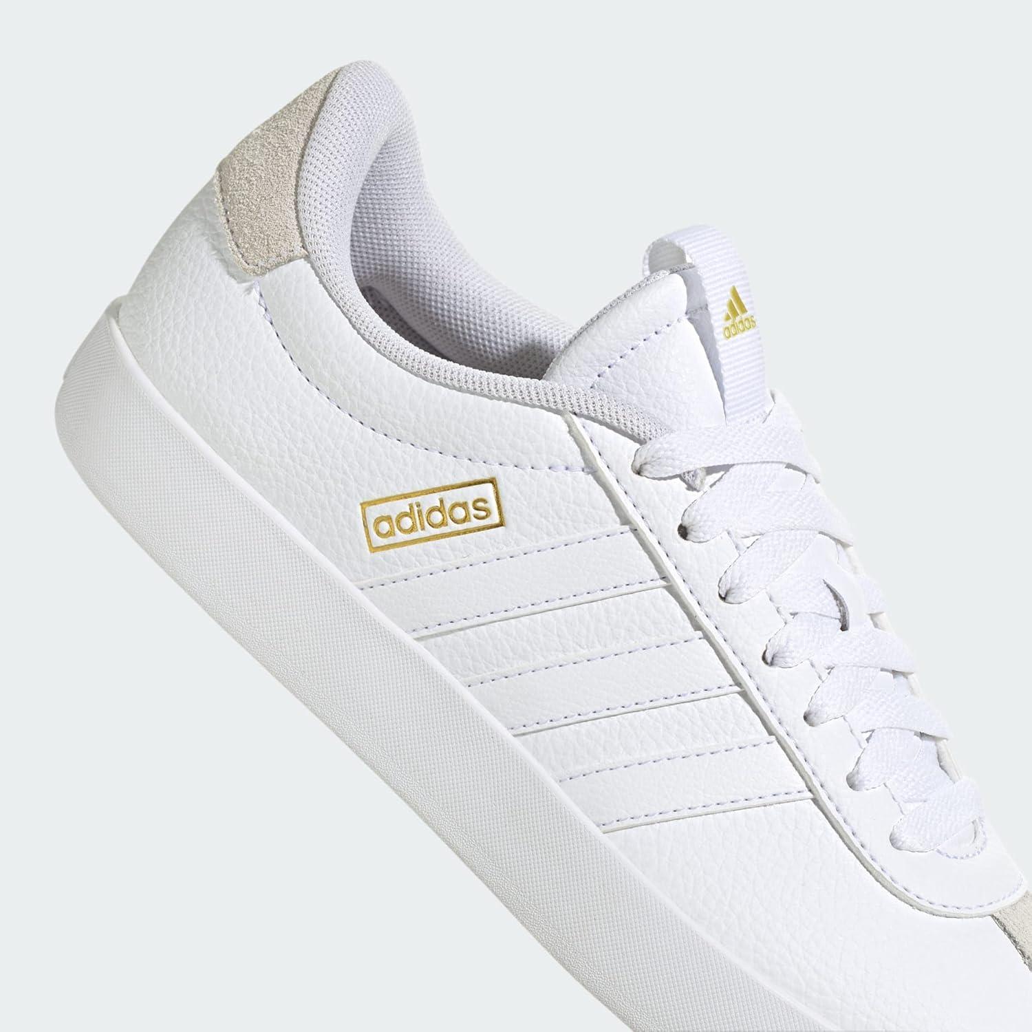 imageadidas Womens VL Court 30 SneakerCloud White Cloud White Grey One