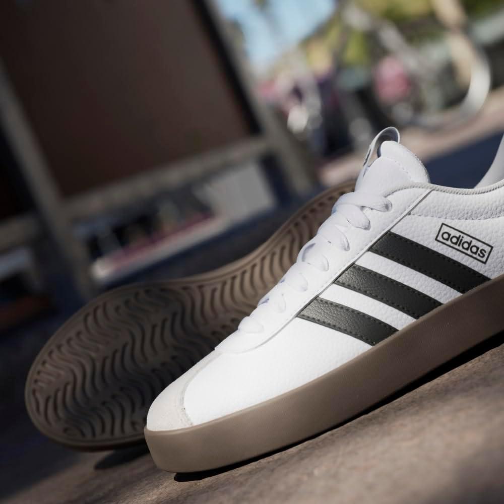 imageadidas Womens VL Court 30 SneakerCloud White Core Black Grey One