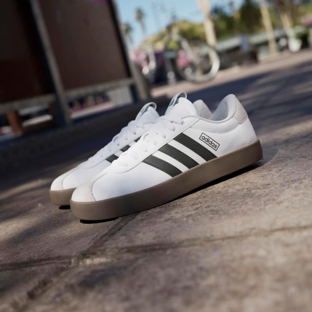 imageadidas Womens VL Court 30 SneakerCloud White Core Black Grey One