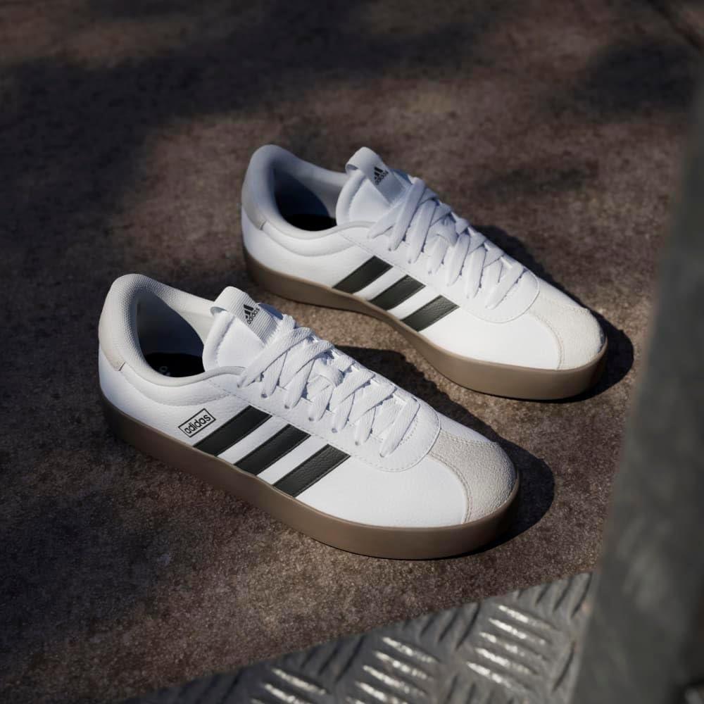 imageadidas Womens VL Court 30 SneakerCloud White Core Black Grey One
