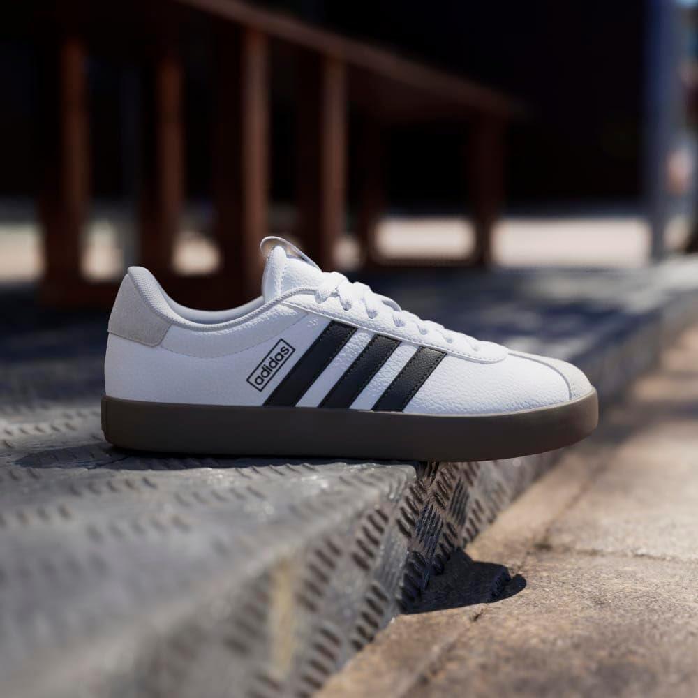 imageadidas Womens VL Court 30 SneakerCloud White Core Black Grey One