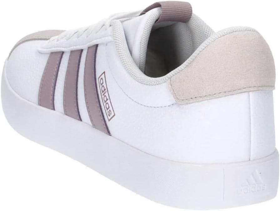 imageadidas Womens VL Court 30 SneakerCloud White Preloved Fig Grey One