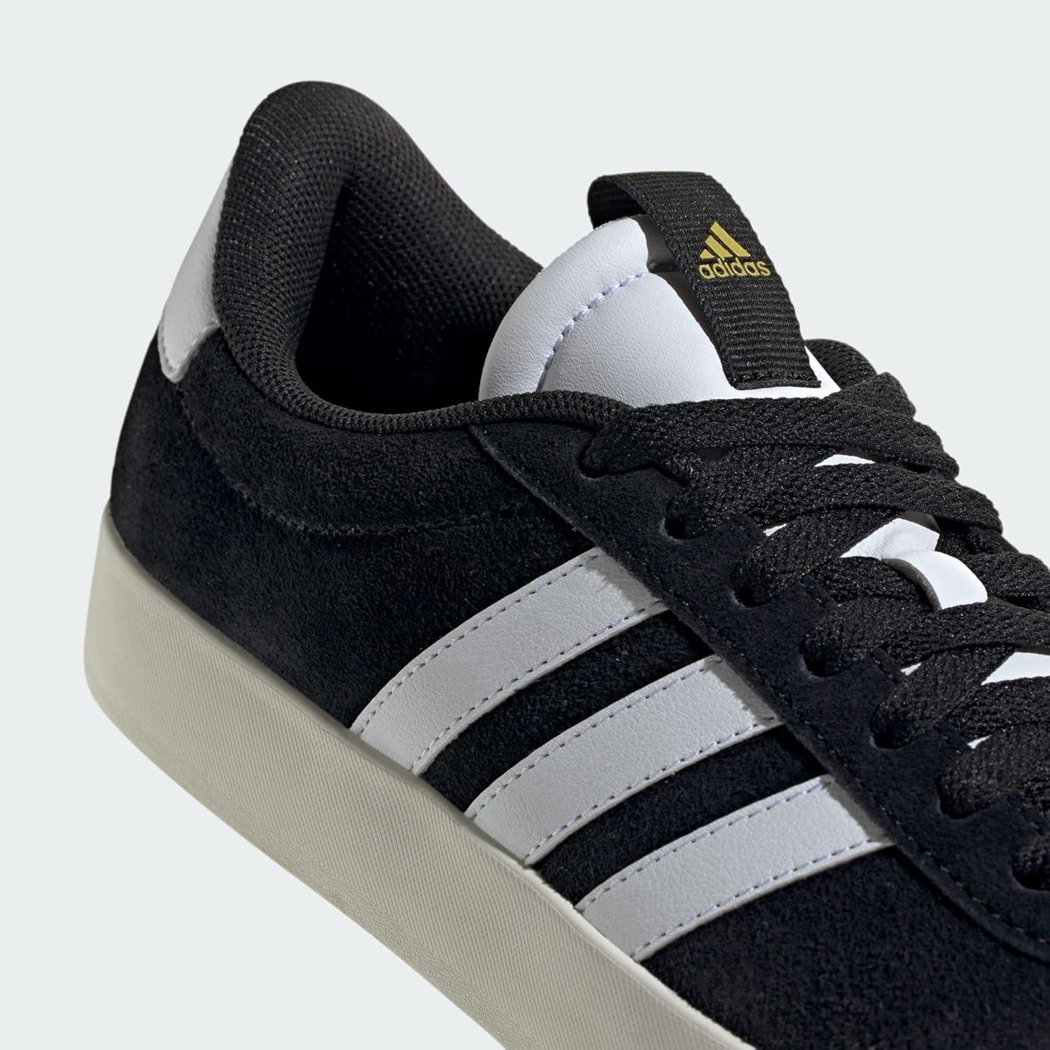 imageadidas Womens VL Court 30 SneakerCore Black Cloud White Gold Metallic