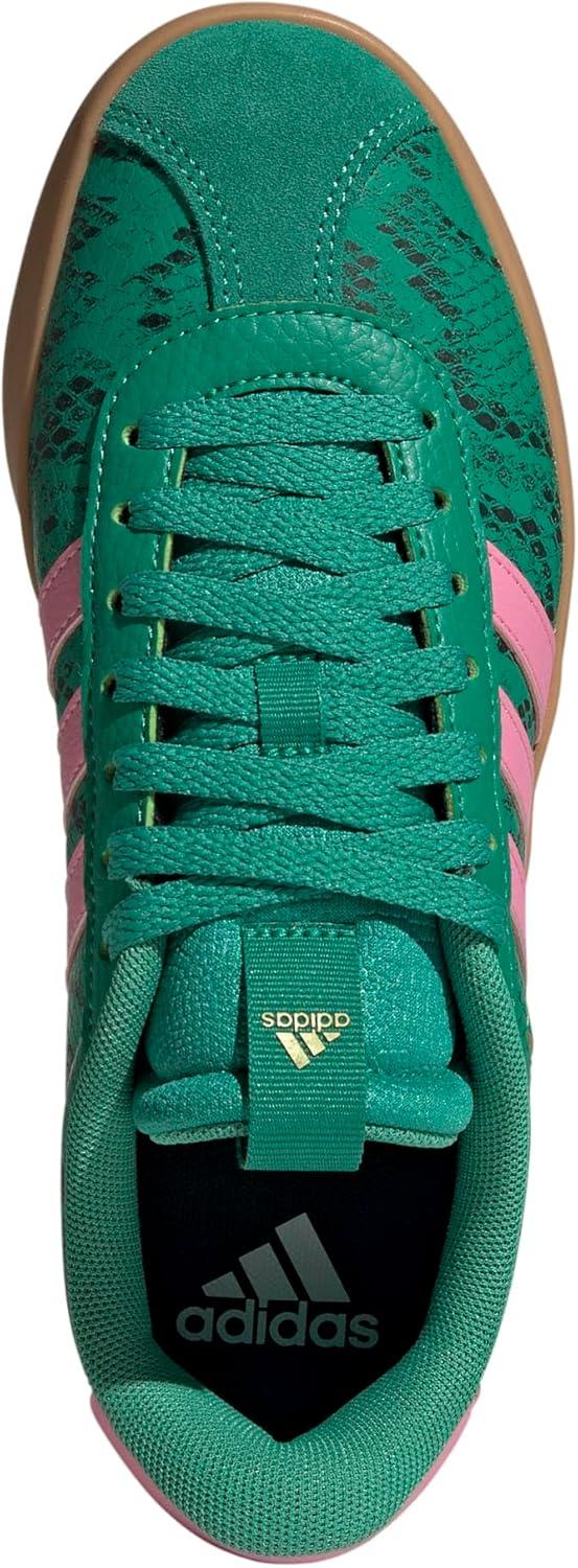 imageadidas Womens VL Court 30 SneakerCourt GreenBliss PinkGold Metallic
