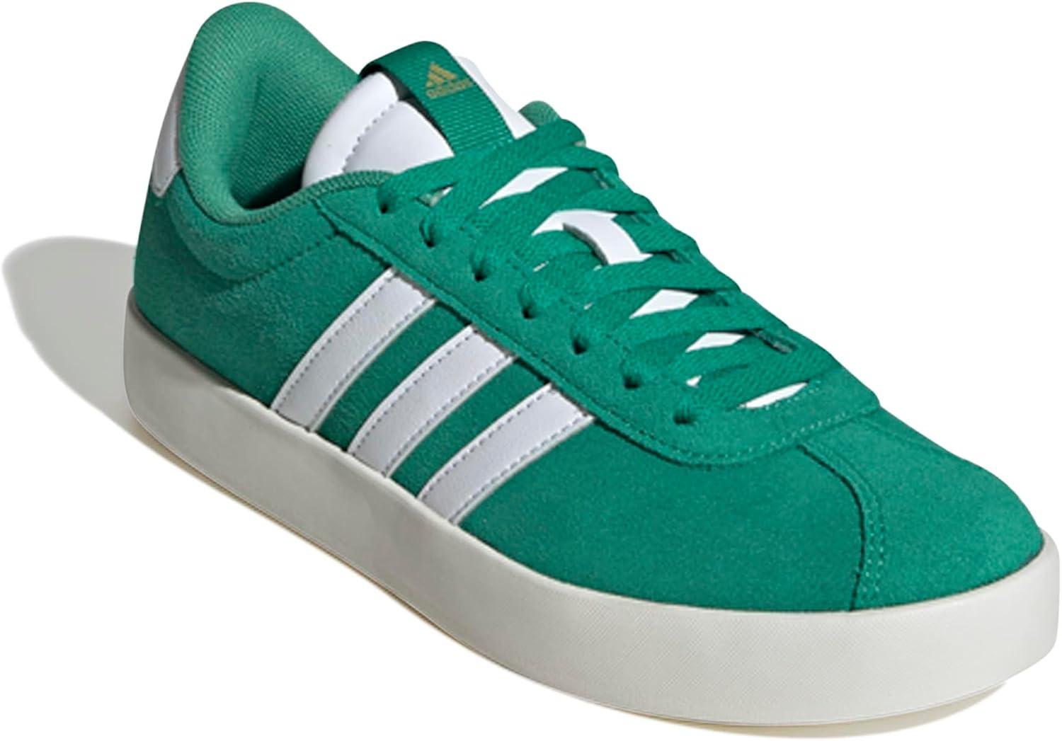 imageadidas Womens VL Court 30 SneakerCourt GreenWhiteGold Metallic