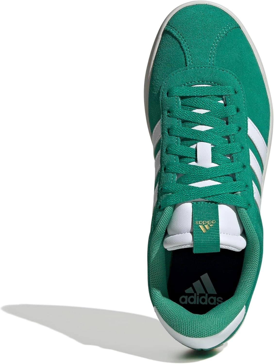 imageadidas Womens VL Court 30 SneakerCourt GreenWhiteGold Metallic