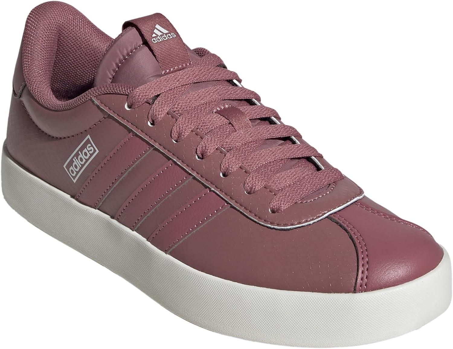 imageadidas Womens VL Court 30 SneakerCrimson Crimson Zero Met
