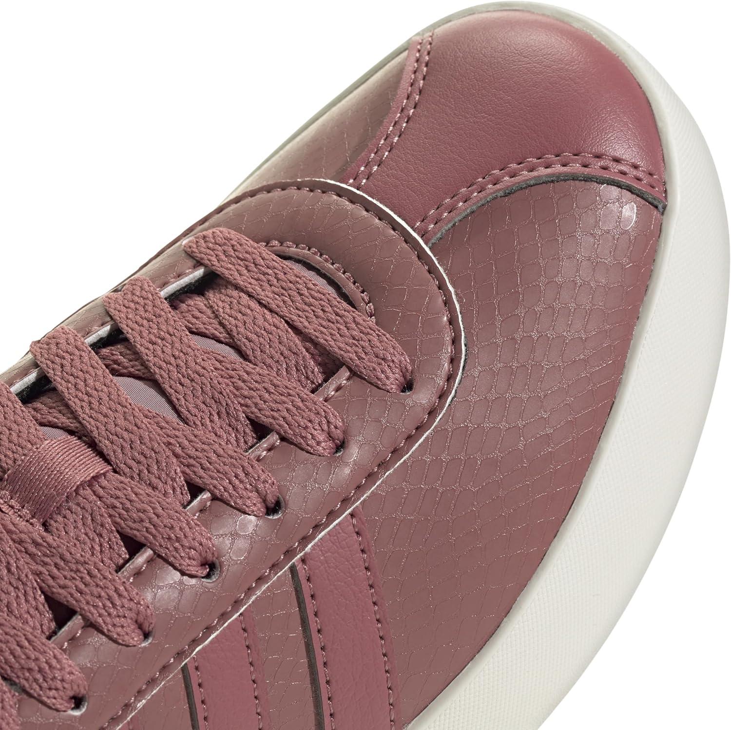 imageadidas Womens VL Court 30 SneakerCrimson Crimson Zero Met