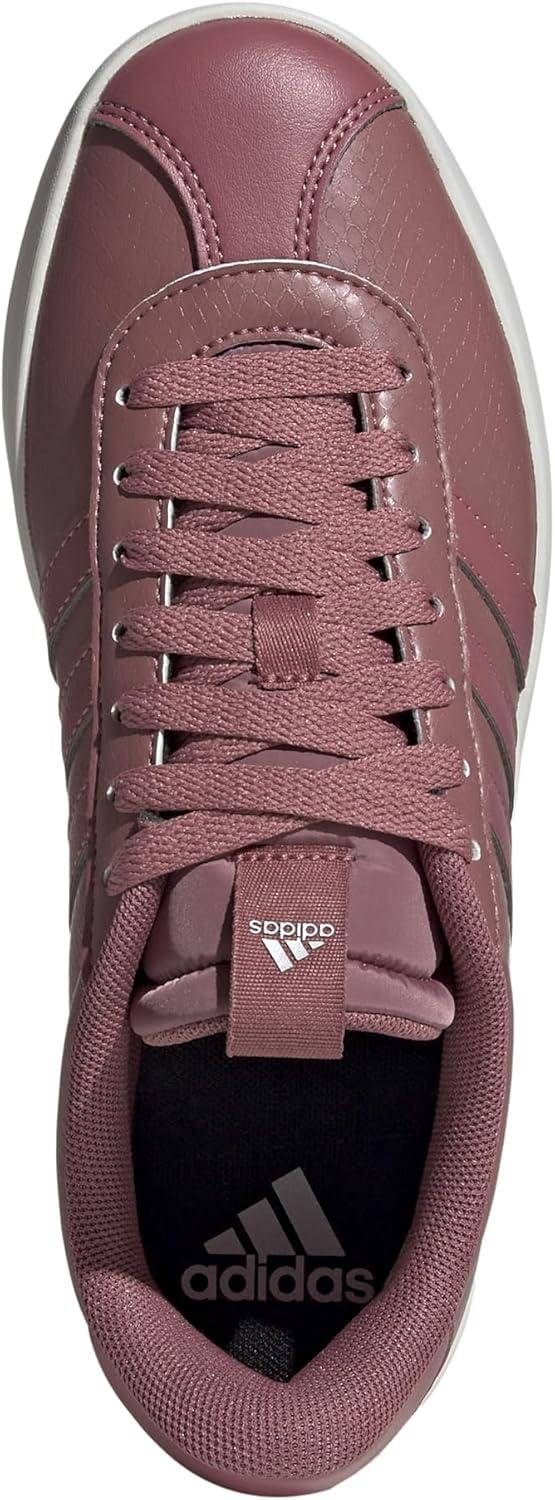 imageadidas Womens VL Court 30 SneakerCrimson Crimson Zero Met