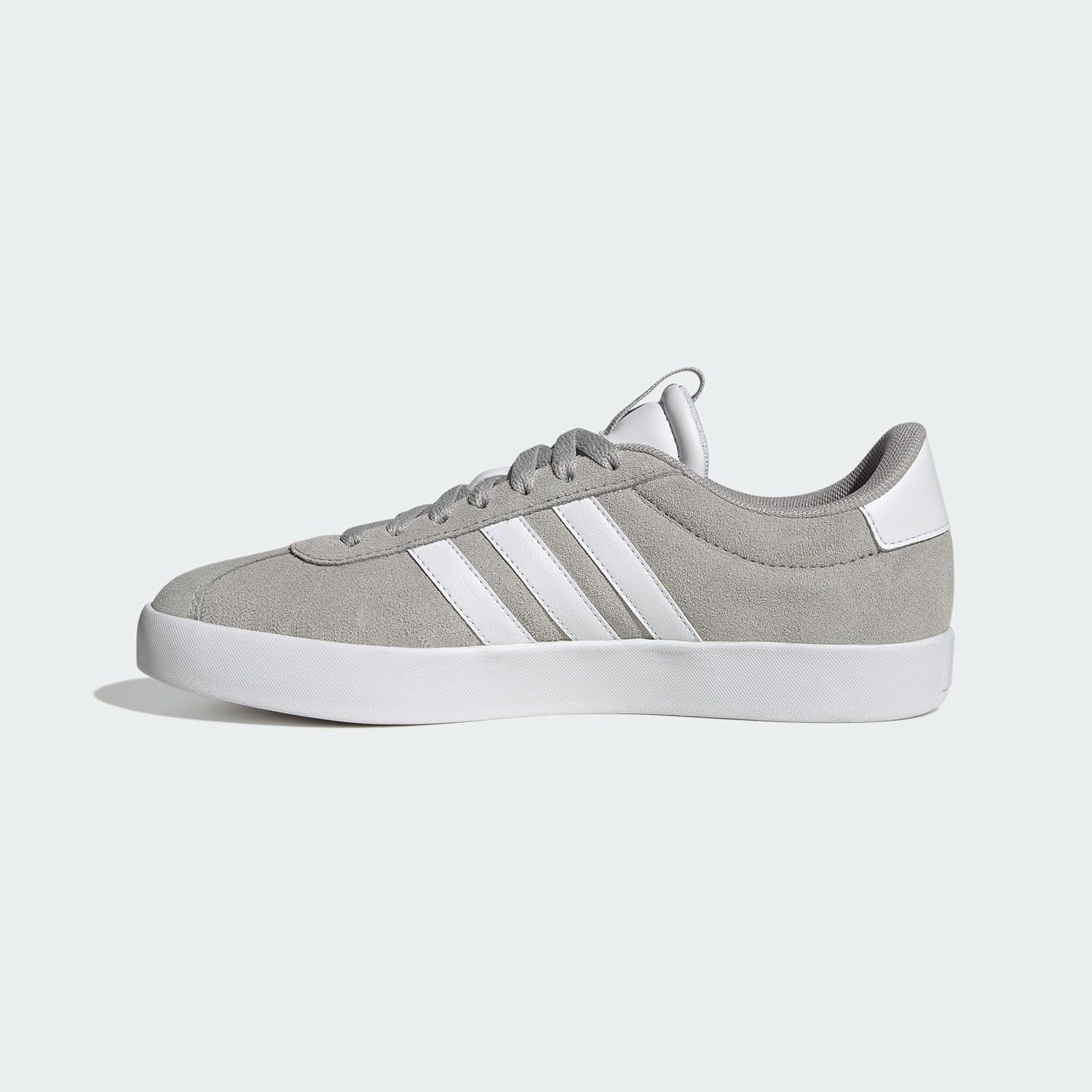 imageadidas Womens VL Court 30 SneakerGrey Two Cloud White Silver Metallic