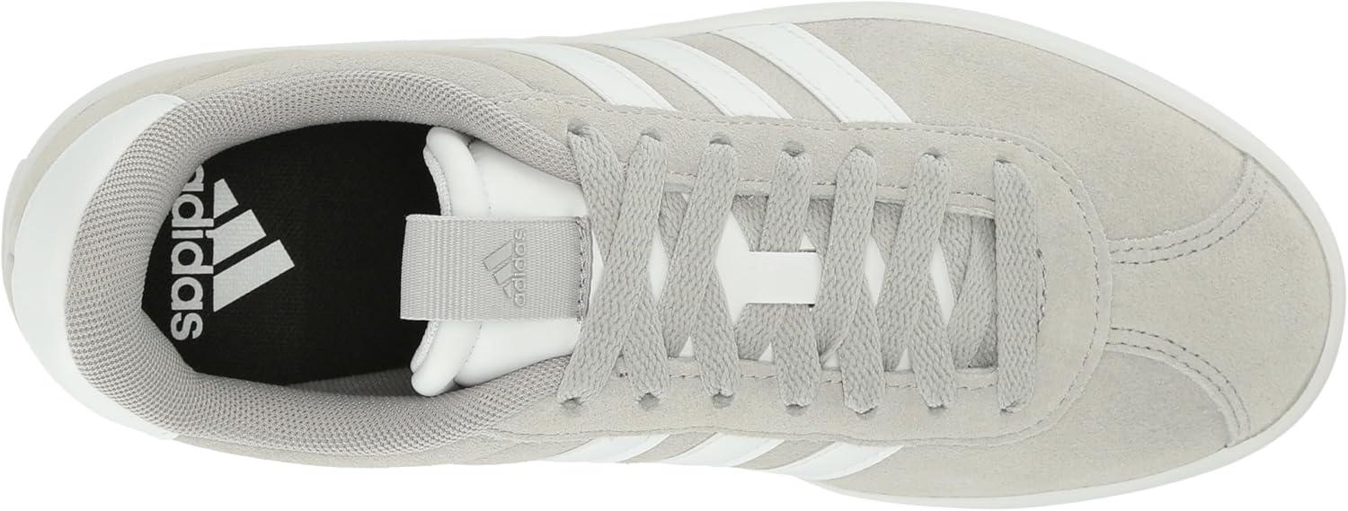 imageadidas Womens VL Court 30 SneakerGreyWhiteSilver Metallic