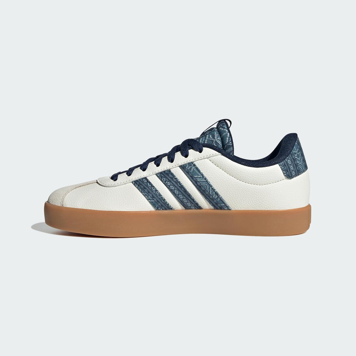 imageadidas Womens VL Court 30 SneakerOff White Night Indigo Gum