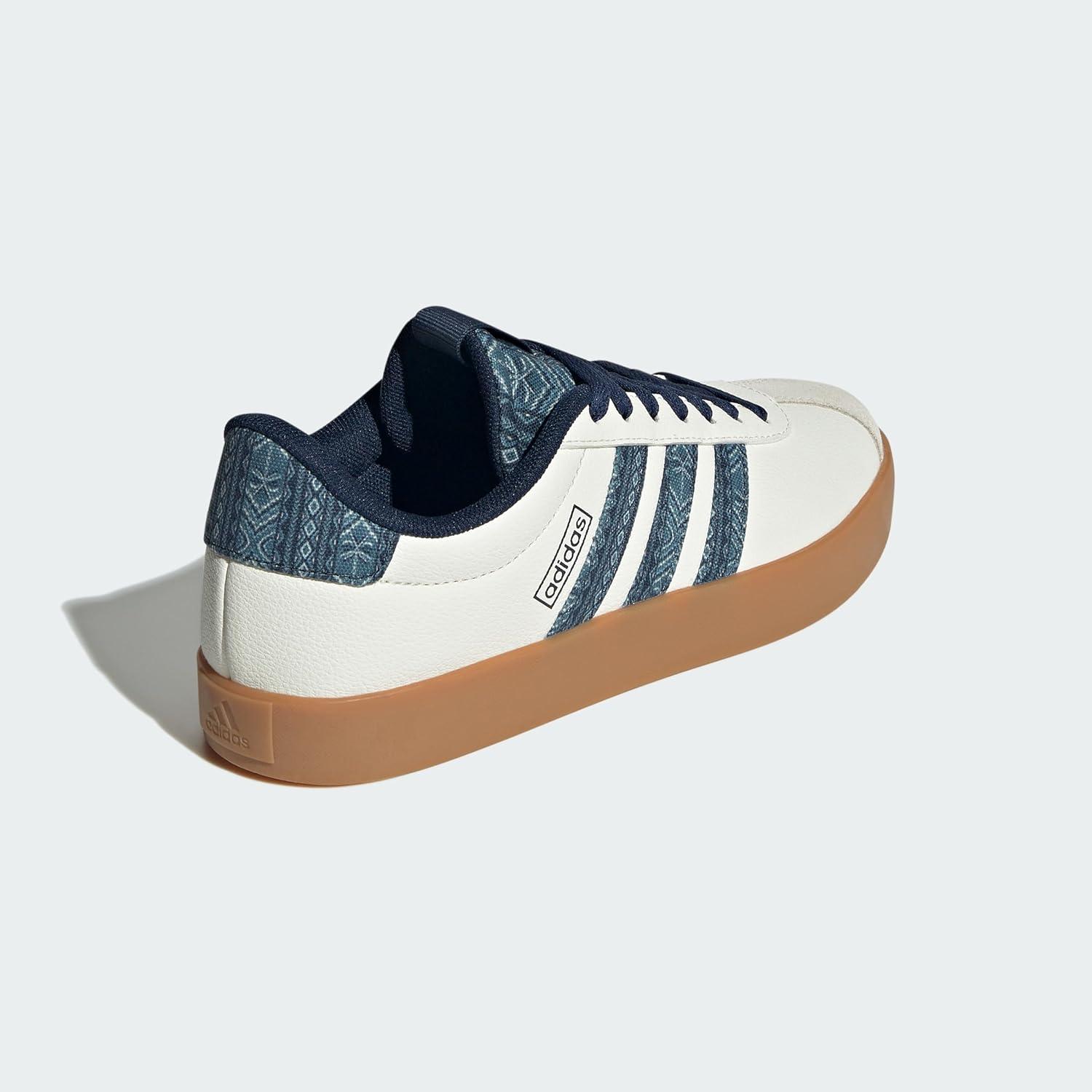 imageadidas Womens VL Court 30 SneakerOff White Night Indigo Gum