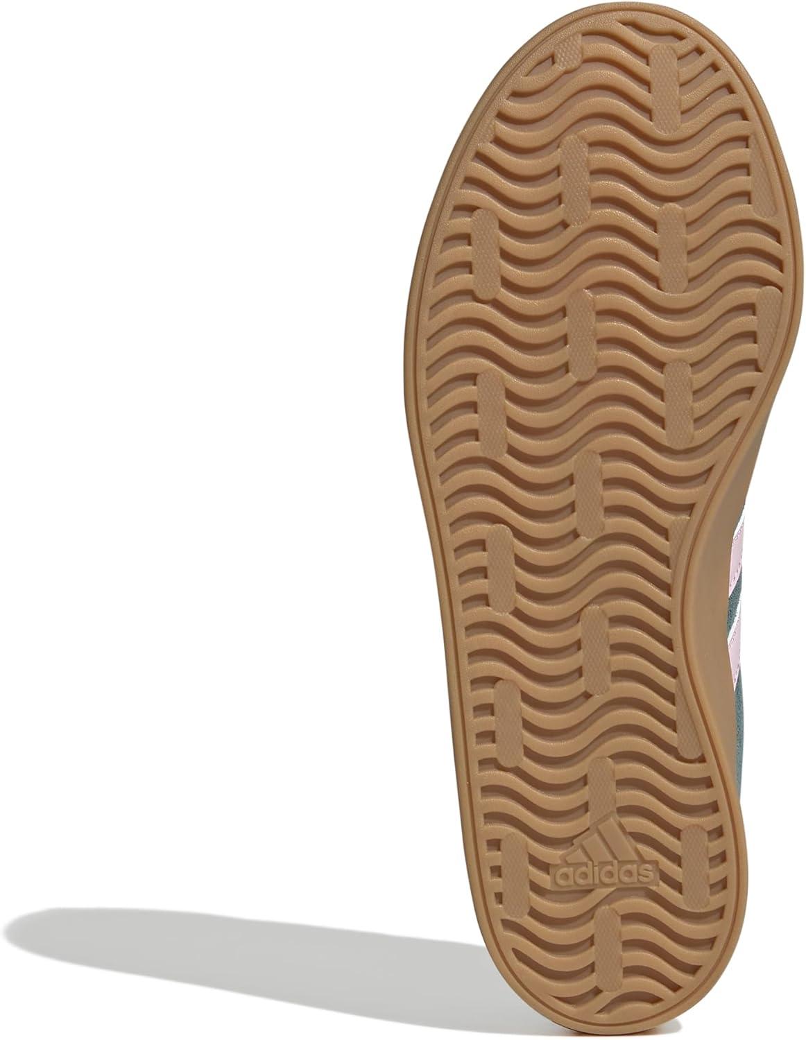 imageadidas Womens VL Court 30 SneakerPreloved TealClear PinkGold Metallic