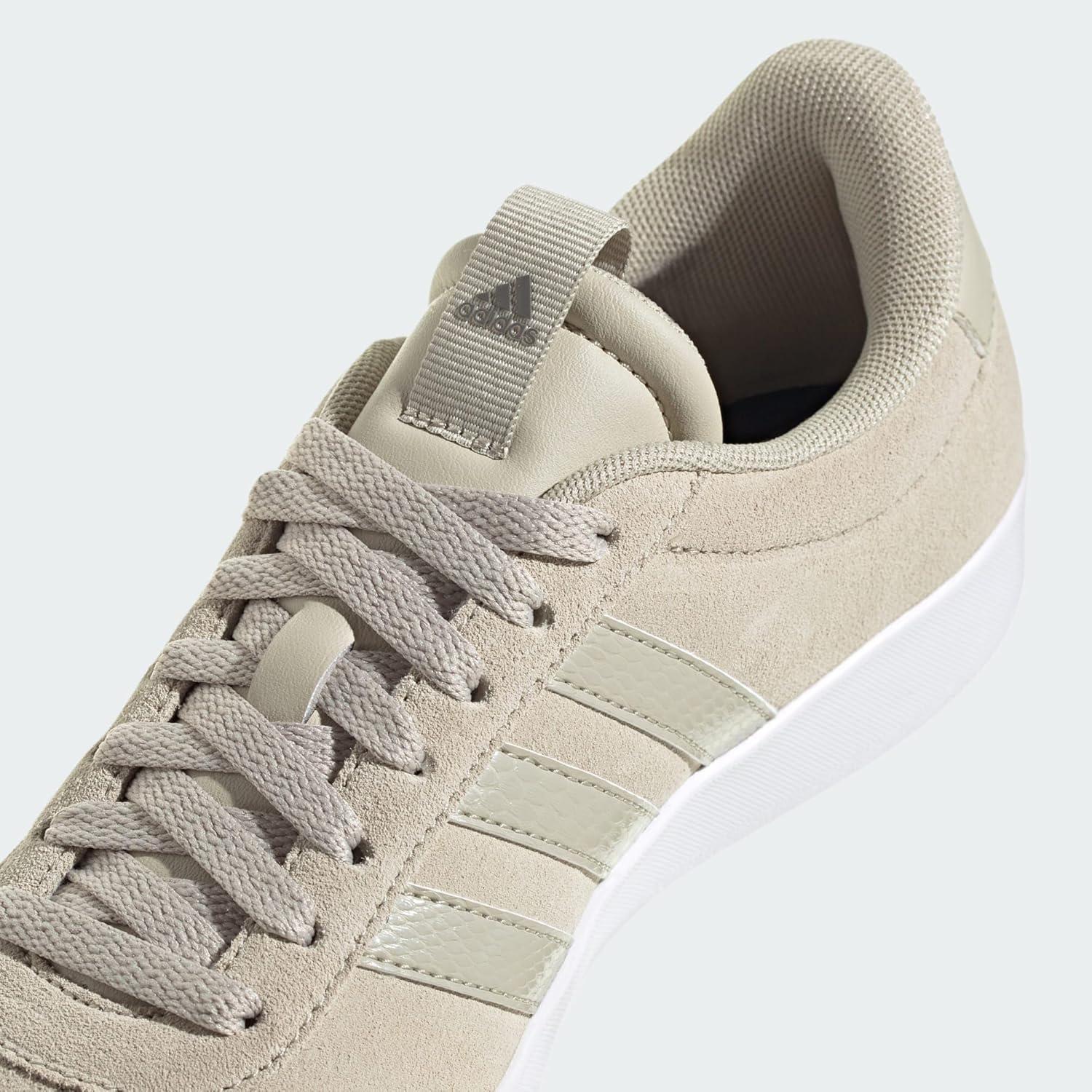 imageadidas Womens VL Court 30 SneakerPutty Grey Putty Grey Charcoal