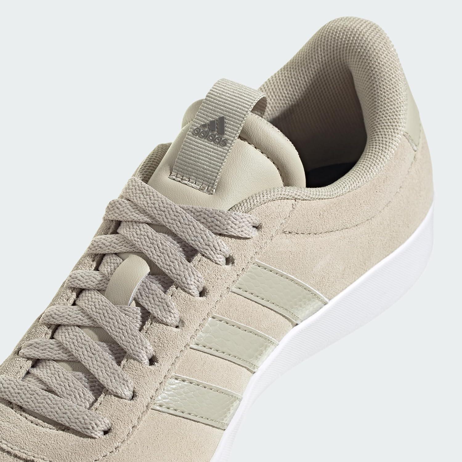 imageadidas Womens VL Court 30 SneakerPutty Grey Putty Grey Charcoal