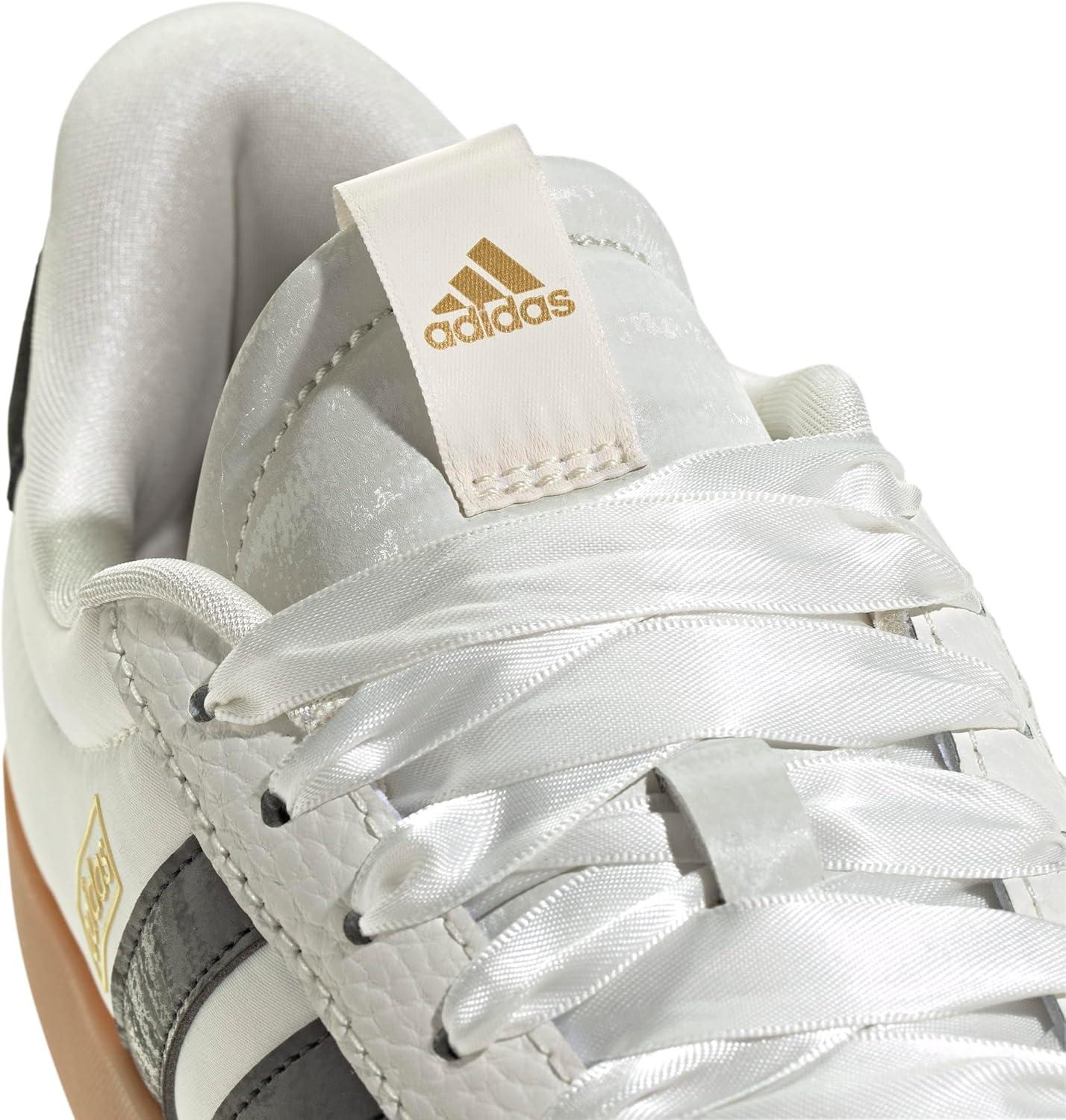 imageadidas Womens VL Court 30 SneakerWhiteBlackGold Metallic