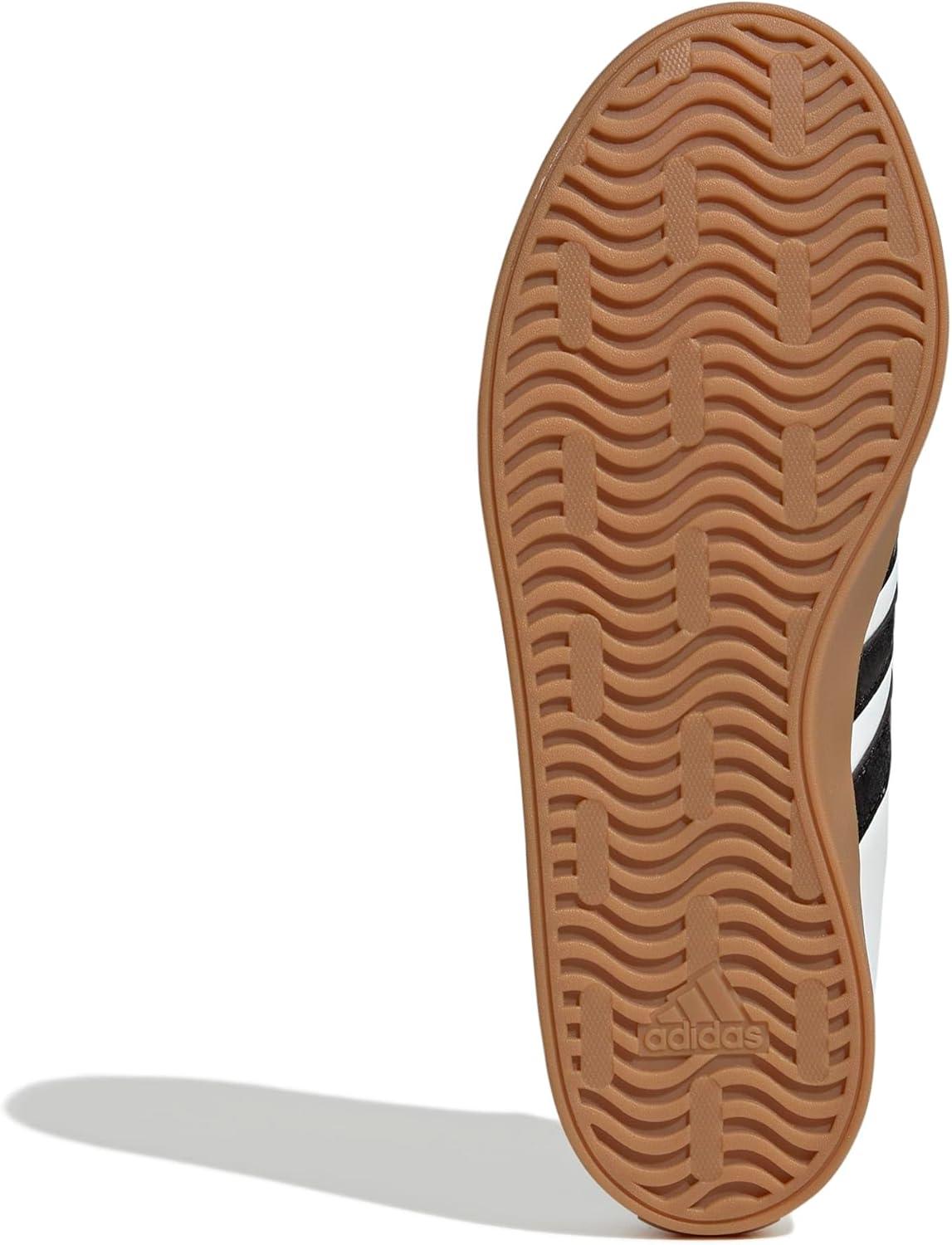 imageadidas Womens VL Court 30 SneakerWhiteBlackGold Metallic