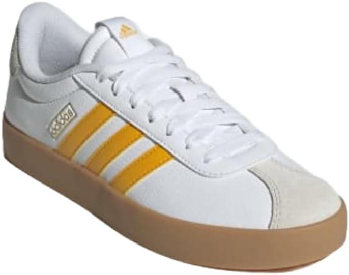 imageadidas Womens VL Court 30 SneakerWhiteCrew YellowGrey