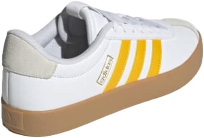 imageadidas Womens VL Court 30 SneakerWhiteCrew YellowGrey