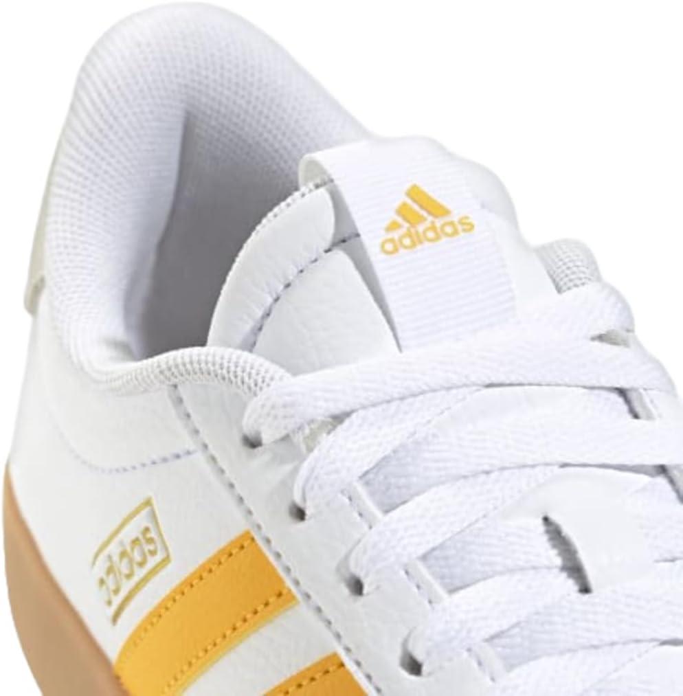 imageadidas Womens VL Court 30 SneakerWhiteCrew YellowGrey