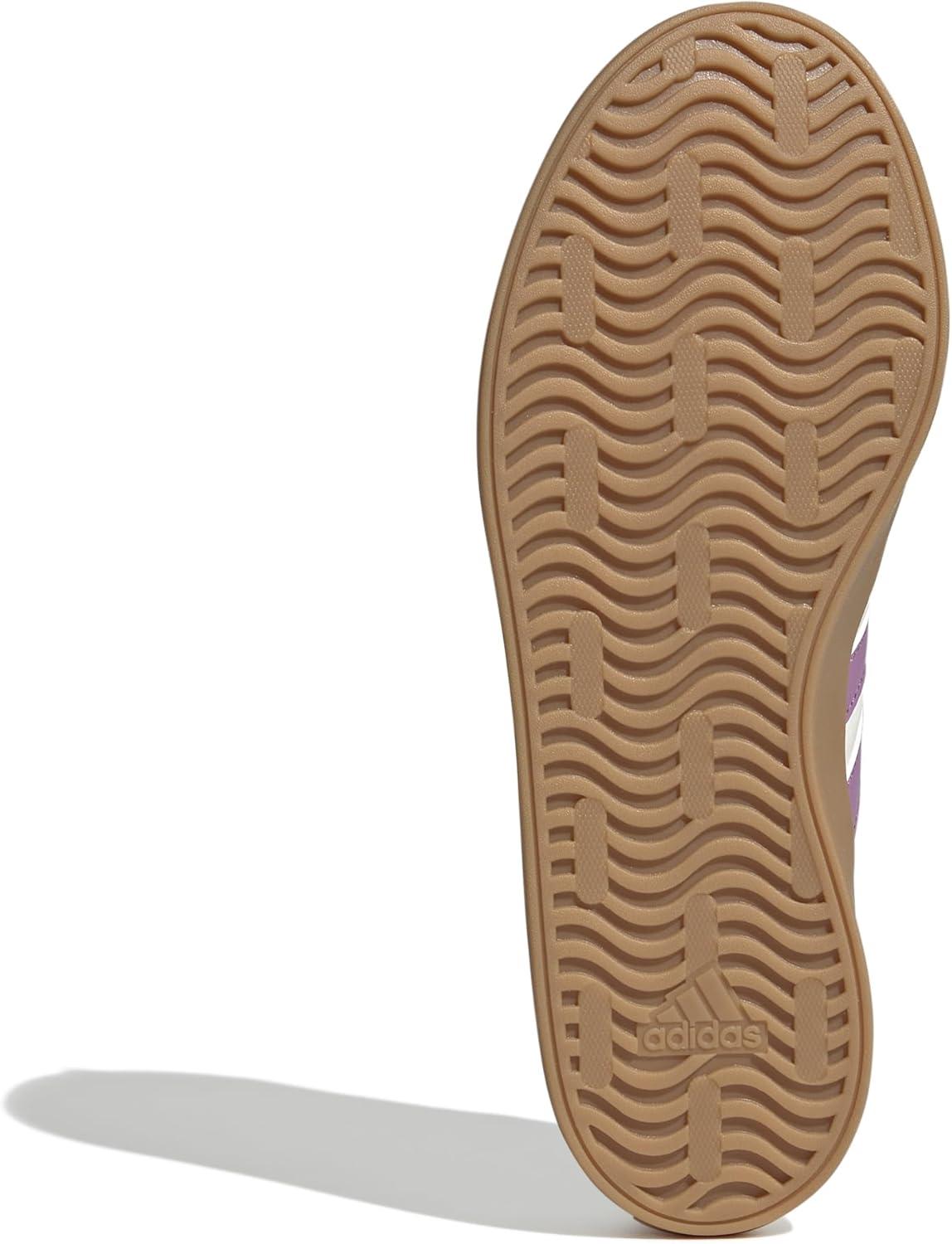 imageadidas Womens VL Court 30 SneakerWhitePreloved PurplePowder Plum