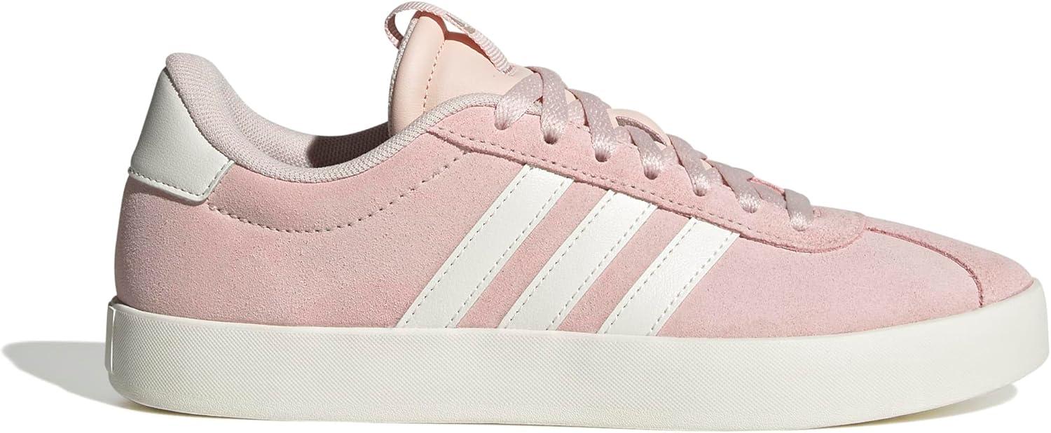 imageadidas Womens VL Court 30 SneakerWonder QuartzWhiteCyber Metallic