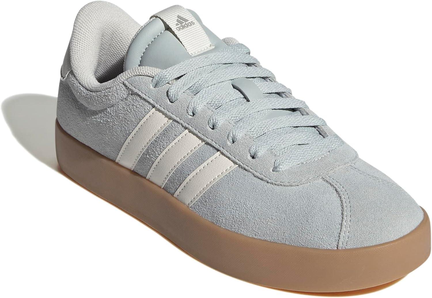 imageadidas Womens VL Court 30 SneakerWonder Silver Off White Gum