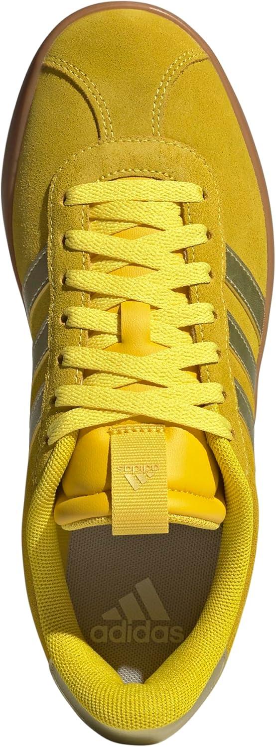 imageadidas Womens VL Court 30 SneakerYellowGold MetallicUtility Yellow