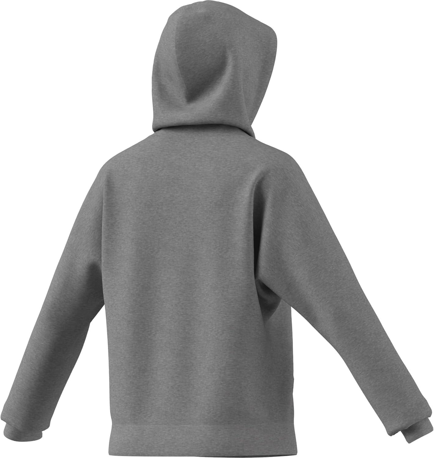 imageadidas Womens Wordmark Graphic HoodieMedium Grey Heather
