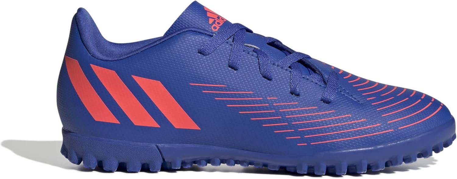 imageadidas unisex Edge4 Turf Soccer ShoesHires BlueTurboHires Blue
