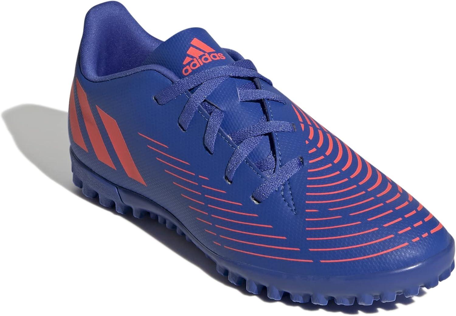 imageadidas unisex Edge4 Turf Soccer ShoesHires BlueTurboHires Blue