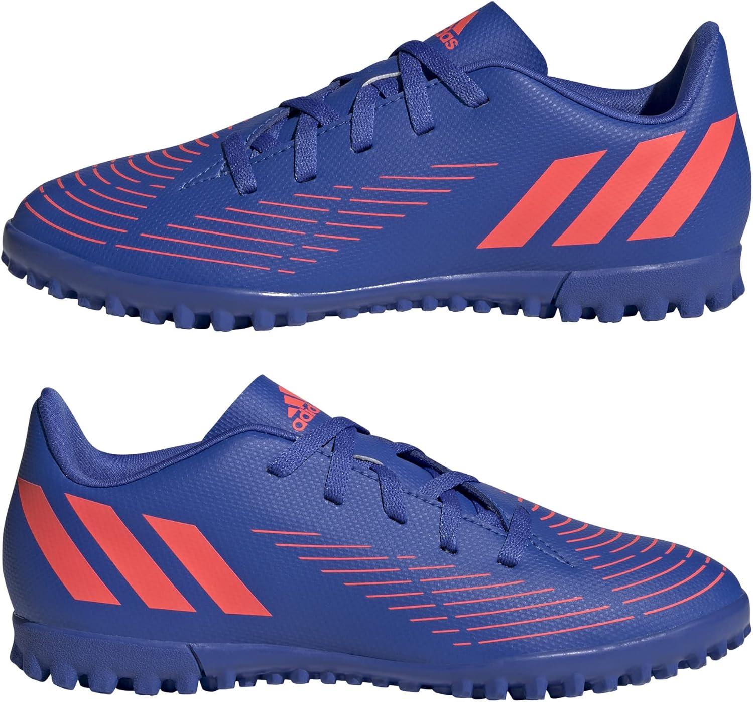 imageadidas unisex Edge4 Turf Soccer ShoesHires BlueTurboHires Blue