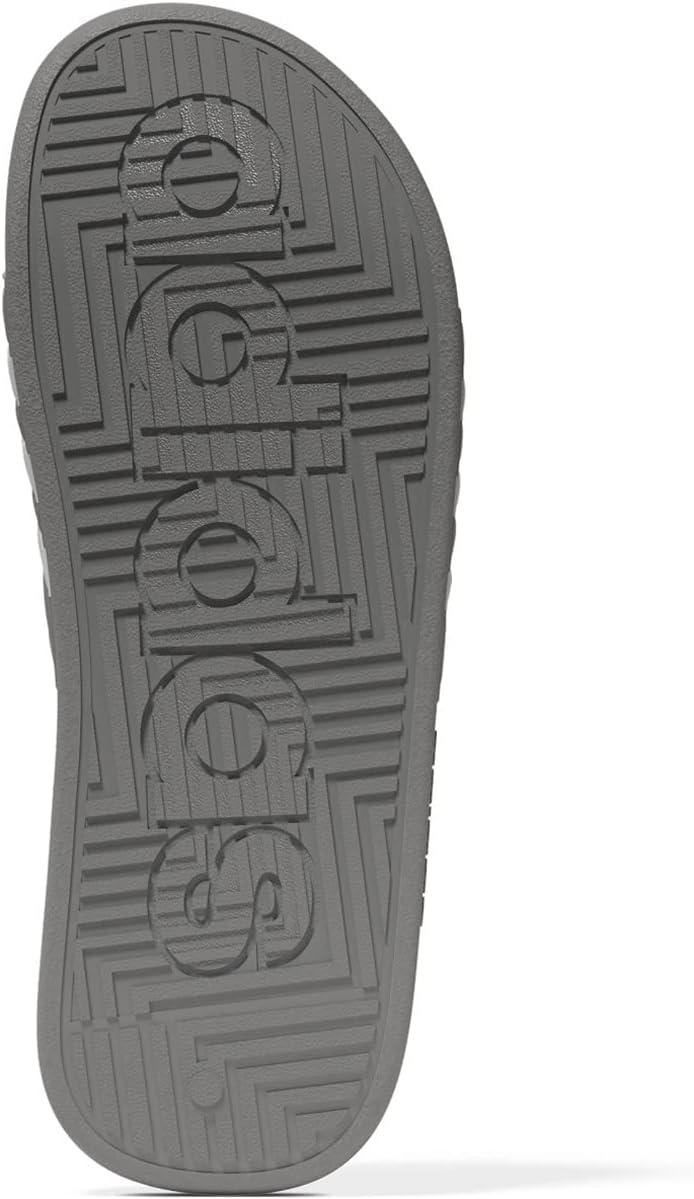 imageadidas unisexadult Adissage Slides GreyWhiteGrey 18