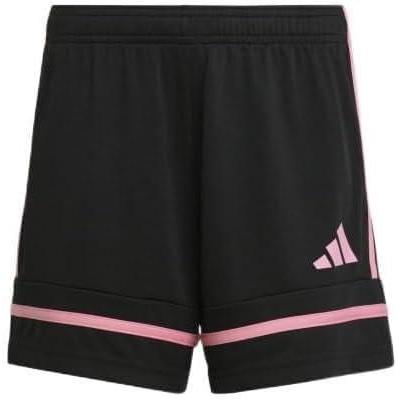 imageadidas Girls Squadra 25 ShortsBlackBlackEasy Pink