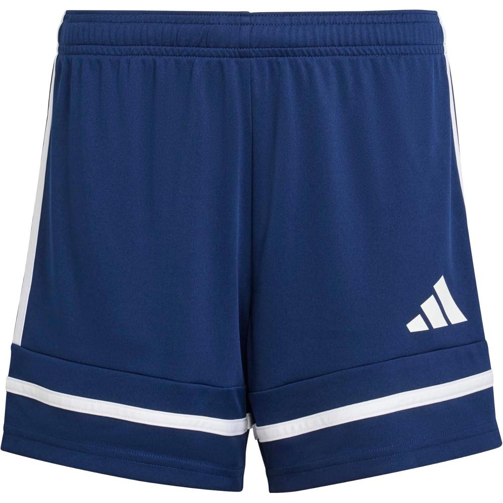 imageadidas Girls Squadra 25 ShortsTeam Navy BlueTeam Navy BlueWhite
